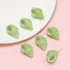 2 Cuentas de Color Cerámica Fresca Esmaltada Concha Cuentas Sueltas DIY Joyería Hecha a Mano Collar Cadena de Teléfono Móvil Pulsera Accesorios