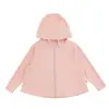 Chaqueta con Capucha de Manga Larga Protectora del Sol a la Moda para Niñas Wulibu, Nuevo Estilo de Verano para Niños, Top Exterior Fresco y Transpirable