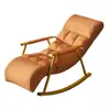 Mecedora Balcón Sala de Estar Sillón Reclinable Adulto Hogar Ocio Plegable Silla Mecedora Famosa en Internet Sillón Perezoso para Adulto