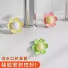 Tapones de sellado de silicona, tapones de drenaje a prueba de fugas, tapones pequeños en forma de flor para el orificio de rebosadero del lavabo, tapas de sellado para el lavabo del baño, aberturas de rebosadero