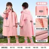Impermeable MuMeng para niñas, nuevo modelo 2026, con espacio para mochila para estudiantes de primaria, impermeable especial para niños para la escuela y el jardín de infantes