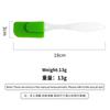 Espátula de Silicone Transfronteiriça Pequena Espátula de Creme Resistente a Altas Temperaturas Espátula de Creme Doméstica Grau Alimentício Espátula de Silicone Atacado