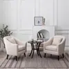 Sofá de Tecido Simples Moderno Nórdico para Apartamento Pequeno, Cadeira Preguiçosa para Café, Hotel, Quarto, Varanda