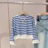 Conjunto de Otoño para Niñas 2025 Nuevo y Moderno Conjunto de Dos Piezas con Camiseta de Manga Larga y Jeans para Niñas Mayores