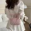 Nova Coleção de Outono 2026: Bolsa Boston Plissada para Bowling, Bolsa de Mão em PU, Bolsa Transversal, Design Único, Leve e Bolsa de Ombro Luxuosa