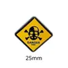 Insígnia de Emblema de Placa de Rua do Oriente Médio Camelo Aviso Padrão de Seta Azul Metal Adesivo para Celular Fábrica de Presentes de Cultura de Tráfego