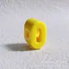 Novos blocos de construção alfanuméricos de fivela de sapato casual de acrílico com contas, acessórios de fivela de sapato artesanais faça você mesmo, atacado