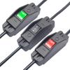 Cabo de Extensão para Interruptor Online 308 Interruptor de Barco Alta Corrente Faca Dupla Quatro Pés Velocidade Dupla Alavanca Interruptor à Prova d'Água com Luz