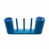 Caixa de armazenamento para porta-bobinas de máquina de costura Jack, suporte de bobinas de três colunas, caixa de ferramentas para máquina de costura de mesa, suporte magnético para pinças e tesouras