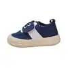 Zapatos Infantiles Clásicos de Doble Elástico Listos para Primavera y Otoño Calzado Casual de Suela Blanda para Niños y Niñas Zapatos de Lona de Suela Gruesa Venta al por Mayor Transfronteriza
