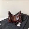 Bolsa Feminina Transfronteiriça 2025 Outono/Inverno Nova Bolsa de Ombro Único Transversal Temperamento Retrô Para o Trabalho Coreana Grande Capacidade Bolsa de Axila