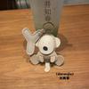 En stock al por mayor cuero niña mono mochila colgante caricatura algodón PU mono coreano bolsa colgante llavero