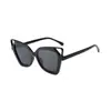 Moda Gafas de Sol Triangulares Estilo Cat-Eye Tendencia Europea y Americana de Gama Alta para Mujer Versátiles Estilo Callejero Gafas de Sol con Protección UV