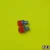 Enchufe de Banana Tipo Antiguo 4MM W022 Socket de Prueba Agujero de Prueba Enchufe Cruzado Enchufe para Altavoz Borne Terminal