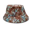 Sombrero de Pescador de Planta Tropical Nuevo Sombrero de Sol de Hoja Grande Estampado Sombrero de Sol para Hombres y Mujeres Mismo Estilo Sombrero de Protección Solar para Adultos para la Playa