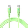 Cable de Datos con 5 Núcleos, Cable de Silicona Totalmente Compatible, Adecuado para iPhone, Huawei, Samsung, Apple Carga Rápida Cable de Carga PD