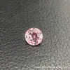 Pedras Preciosas Coloridas Cultivadas, Pedras Preciosas Coloridas Redondas, Rubi, Safira, Padparadscha, Joias Sintéticas Criadas em Laboratório
