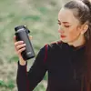 Botella de agua deportiva para exteriores TYESO para hombres y mujeres, taza aislada de gran capacidad con asa conveniente, taza portátil