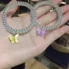 Pulsera de amigas estilo coreano planeta de fantasía pulsera de pareja estuche pequeño de cuero fresco banda de goma Regalo Regalo de cumpleaños joyería