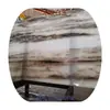 Piedra de Jade Blanco con Textura de Madera de Mármol Se Puede Suministrar como Muestras y Se Puede Procesar con Superficies Texturizadas de Madera, Superficies Ranuradas Grabadas con Ácido y Otros Acabados Superficiales