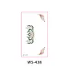 Novedad Flor-brillo Frente Dunhuang Pegatina de Cejas Niños Adultos Mujeres Hanfu Estilo Antiguo Vestido Antiguo Estampado en Frente Pegatina de Actuación