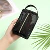 Bolsa de Maquiagem de Malha de Nylon Transfronteiriça, Bolsa Grande de Armazenamento para Cosméticos, Bolsa de Higiene Pessoal Portátil para Viagem, Suporta Personalização