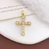 Colgante Transfronterizo Europeo y Americano Ins Personalizado Cruz DIY Accesorios de Joyería Hip-Hop Punk Retro Versátil Accesorios Más Vendidos