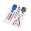 Ferramentas de reparo de relógios fabricantes de vendas quentes transfronteiriças atacado desmontagem pulseira abridor de tampa traseira para kit de reparo de relógios a bateria
