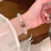 Nuevo Pulsera de Lirio del Valle Estilo Chino ~ Orquídea de Bambú Flor de Mariposa, Nudo de Bambú Estilo Antiguo Sueño, Regalo de Alta Gama para Novia o Mejor Amiga
