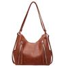 Bolsa Tote Casual Grande Capacidade Moda 2025 Nova Tendência Outono Feminina Bolsa de Ombro com Textura de Alta Qualidade Mochila