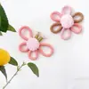 Decoración Habitación Infantil Bohemia Girasol Encaje Tejido Colgante de Pared Hogar Niña Bebé Decoración de Pared Infantil Flores