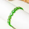 Joyería Europea y Americana Pulsera de Ojo del Diablo Bohemia con Cuentas Moda Ojo Personalizado Pulsera Elástica Venta al por Mayor