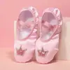 Zapatos de Baile para Niñas Zapatos de Baile Especiales Práctica Baile Corona de Baile Estudiantes Infantiles Danza Ballet Zapatos Suaves para el Día del Niño