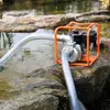 Bomba de agua autoaspirante de acero inoxidable, bomba de agua doméstica e industrial, alto caudal y gran flujo, para riego en tierras de cultivo y huertos