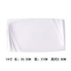 Molde Rectangular para Hornear Hanjiang Cerámica Bone China Plato para Comida Occidental Plato para Aperitivos Bistec Rectangular Pescado Grande Horno Microondas