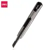 Cuchillo Utilitario Pequeño Deli 2036S, Cuchillo para Cortar Papel, Cuchillo de Manualidades, Hoja para Cortar Papel, Cuchillo para Diseño de Ropa de Estudiante
