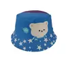 Sombrero de Pescador para Niños Verano Nuevo Sombrero de Sol Estampado de Dibujos Animados Sombrero de Excavador Sombrero de Sol para Bebé Venta al por Mayor T494