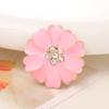Nuevo Colorido Flor Grande DIY Funda para Teléfono Móvil Joyería Accesorios Flor de Hierro con Goteo de Aceite Accesorios para Zapatos Material Flor para Zapatos Lote