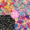 Elástico de Cabelo DIY, Elástico de Cabelo Trançado à Mão, Elástico de Cabelo de Borracha Infantil, Pulseira de Menina, Pulseira de Presente Criativo, Joia de Mão para Melhor Amigo