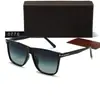 Nuevas Gafas de Sol de Montura Cuadrada para Mujer, Gafas de Sol de Alta Gama a la Moda con Protección Solar para Hombres y Mujeres, Gafas de Sol de Moda 0776