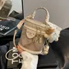 2026 Nuevo Estilo Bolsos Populares de Nicho de Este Año Bolsos para Mujer Modernos Elegantes Versátiles Bolso Cruzado Bolso Cubo de Mano