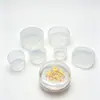 Caja de Almacenamiento Redonda de Plástico para Belleza Más Vendida Caja de Plástico Pp Transparente para Guardar Esponjas de Cushion Cpb Caja Redonda Caja con Tapa Abatible