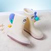 Nuevas Botas de Lluvia Japonesas y Coreanas para Niños Hombres y Mujeres Antideslizantes Resistentes al Desgaste Moda Zapatos de Goma para Niños Botas de Lluvia para Niños Medianos Niños Grandes con Forro Polar Zapatos para el Agua