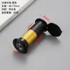 Visor de Puerta Ojo de Gato de Cobre Puro Diámetro 16mm Mirilla de Puerta de Hotel Lente de Vidrio Gran Angular de Alta Definición Anti-Espionaje Mirilla de Puerta de Entrada Anti-Palanca