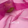 Tecido de Organza 2040 com Acabamento de Strass Estampado Vestido Vintage Saco de Presente Saco de Armazenamento Material de Tecido