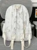 Mochila Escolar para Meninas, Mochila Colorida Doce para Alunas, Grande Capacidade, Leve, Versátil, Mochila de Aparência Sofisticada
