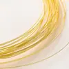 Fecho esférico de cobre banhado a ouro verdadeiro 14k com alta retenção de cor, fecho de contas de cobre, fecho de lagosta, anel aberto, acessórios de base faça você mesmo