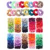 Nuevo Estilo Transfronterizo Retro Simple Color Sólido Set de Gomas para el Pelo Tela Cintas para el Cabello Bandas Elásticas Retro Simples Venta al por Mayor
