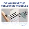 Plumón Marcador Jue Fish de Cabeza Larga para Agujeros Profundos, Impermeable y de Fácil Evaporación, Marcador Duradero Multicolor para Carpintería y Uso Doméstico