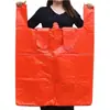 Bolsas de almacenamiento y mudanza rojas extragrandes, bolsas de basura engrosadas, con asas, adecuadas para dormitorios, para guardar edredones y otros artículos, bolsas de plástico